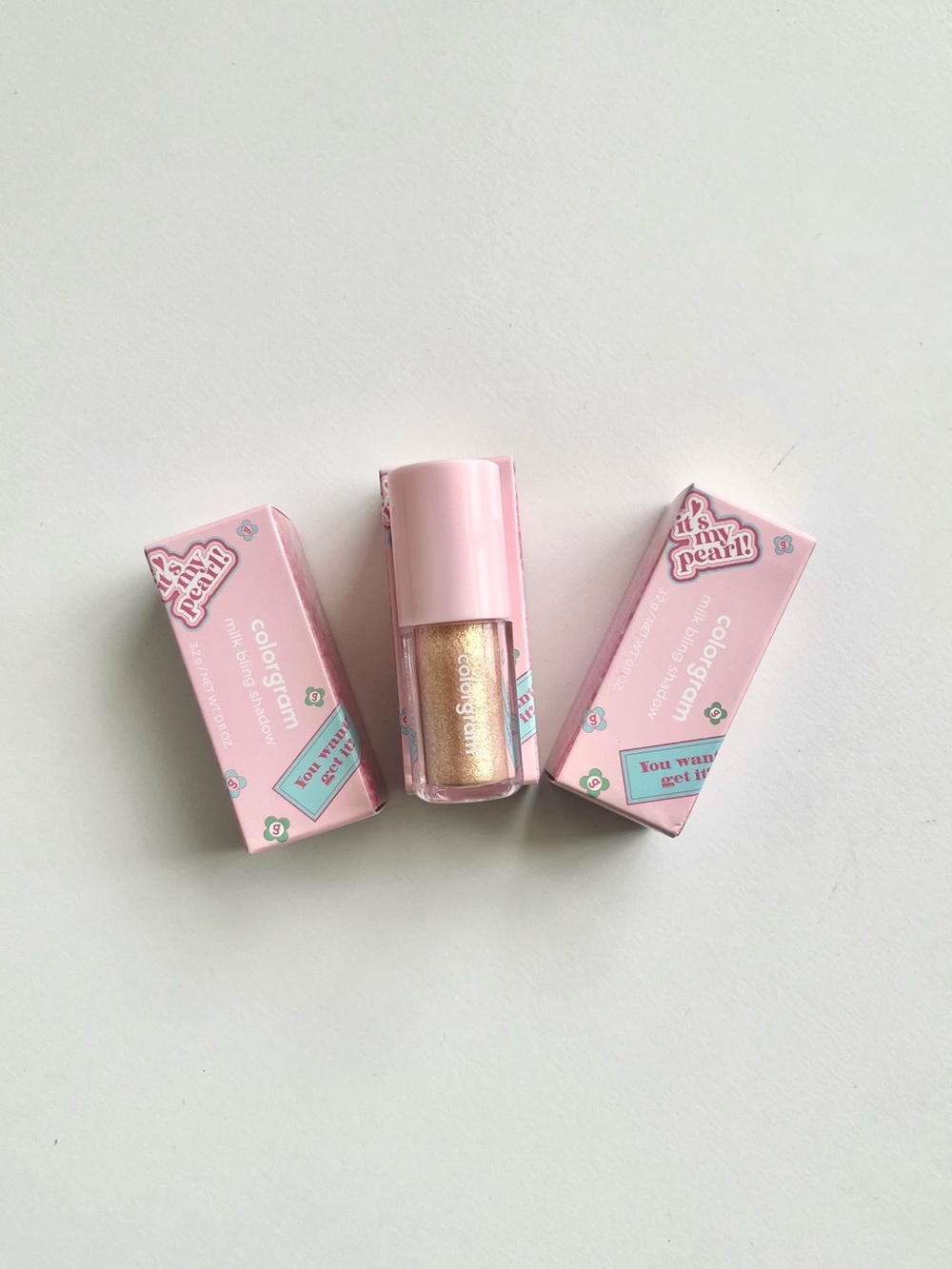 New 3 Colorgram Pearlescent Liquid Eyeshadow-Final Pearl